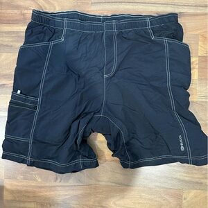 SUGOI padded Black Athletic Shorts